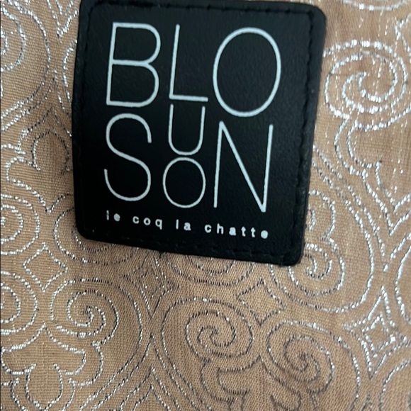 Leather trim fringe jacket cardigan - Picture 3 of 5